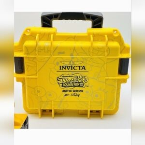 Invicta SpongeBob SquarePants Limited Edition Yellow Case Very Rare